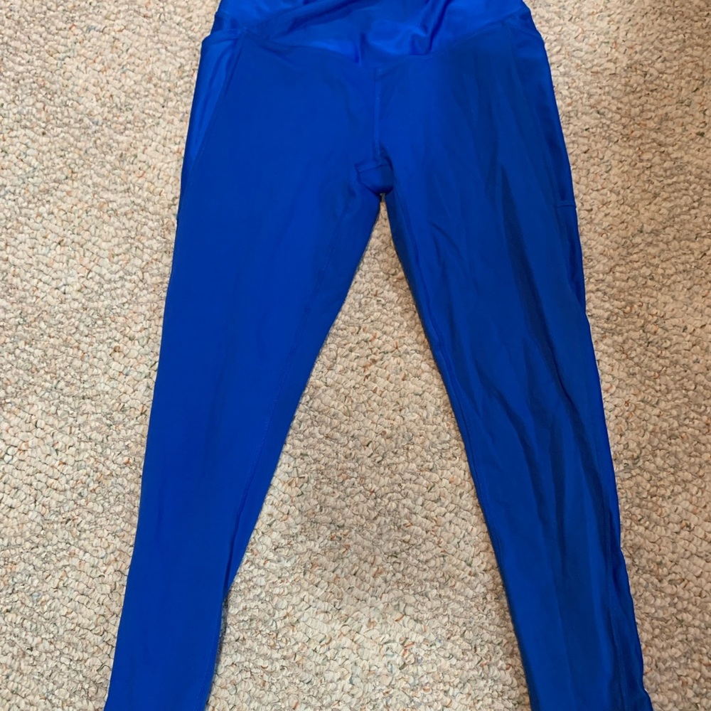 Xersion Royal Blue Ankle Leggings